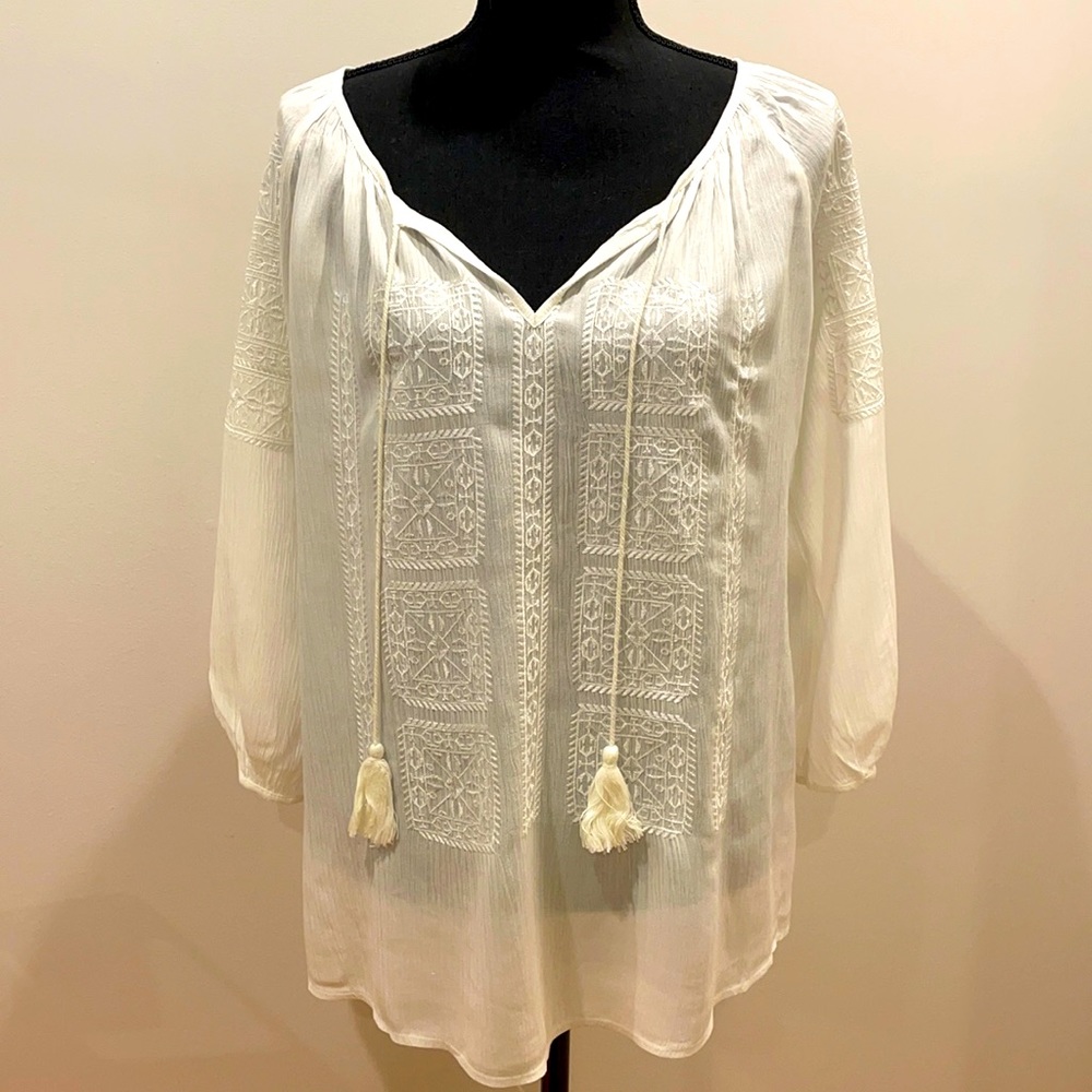 Women blouse beachwear small